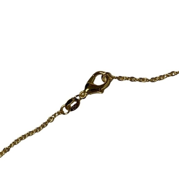 Gold cross necklace - Picture 2 of 2